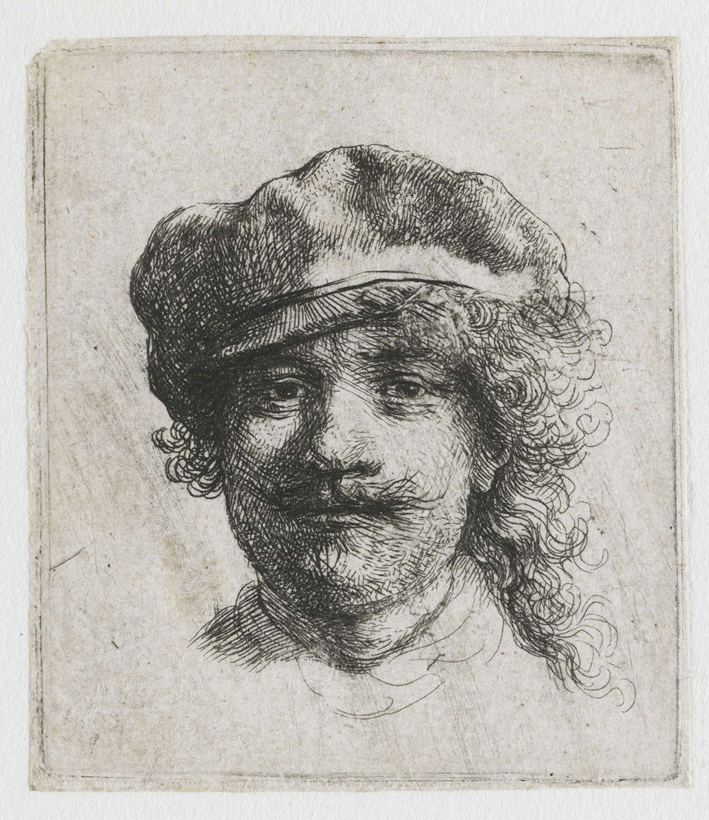  伦勃朗·梵·莱茵 Rembrandt van Rijn——自画像9